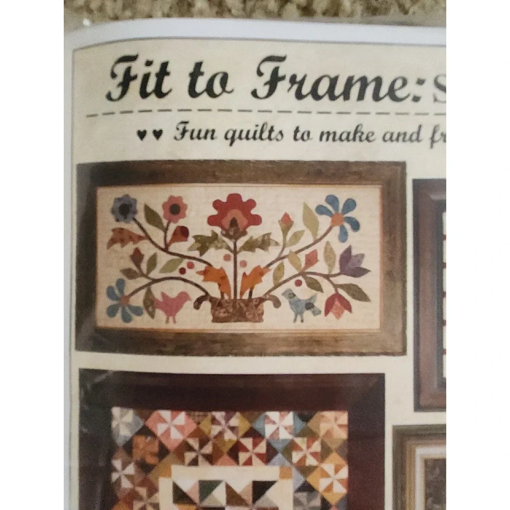 Fit to‎ Frame Set One Quilt Pattern by Lori Smith